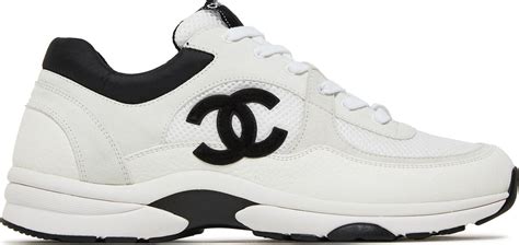 chanel black white sneaker